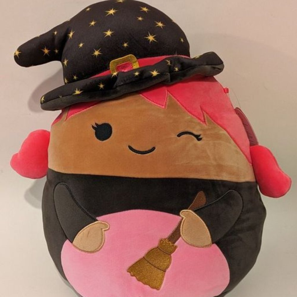 Squishmallow Ditka the Witch Halloween Squad ~14" -Rare